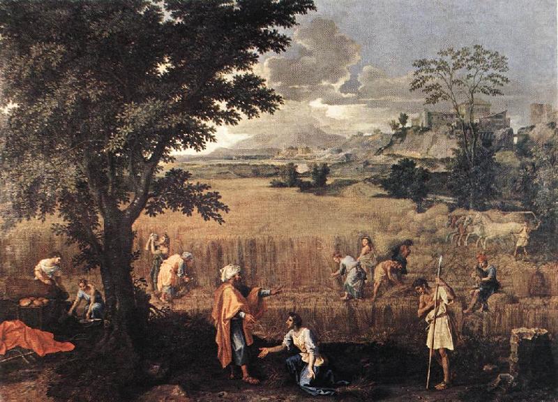 Summer(Ruth and Boaz), Nicolas Poussin
